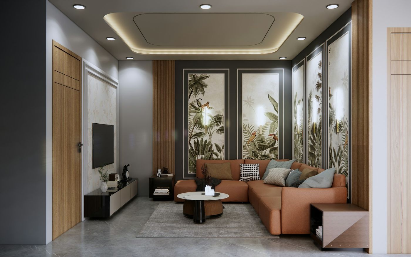 Basements restored to a clean, comfortable condition