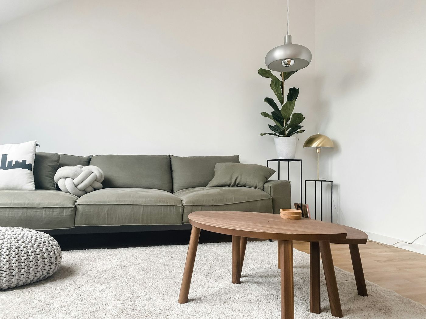 Open living space cleared by a residential junk removal crew