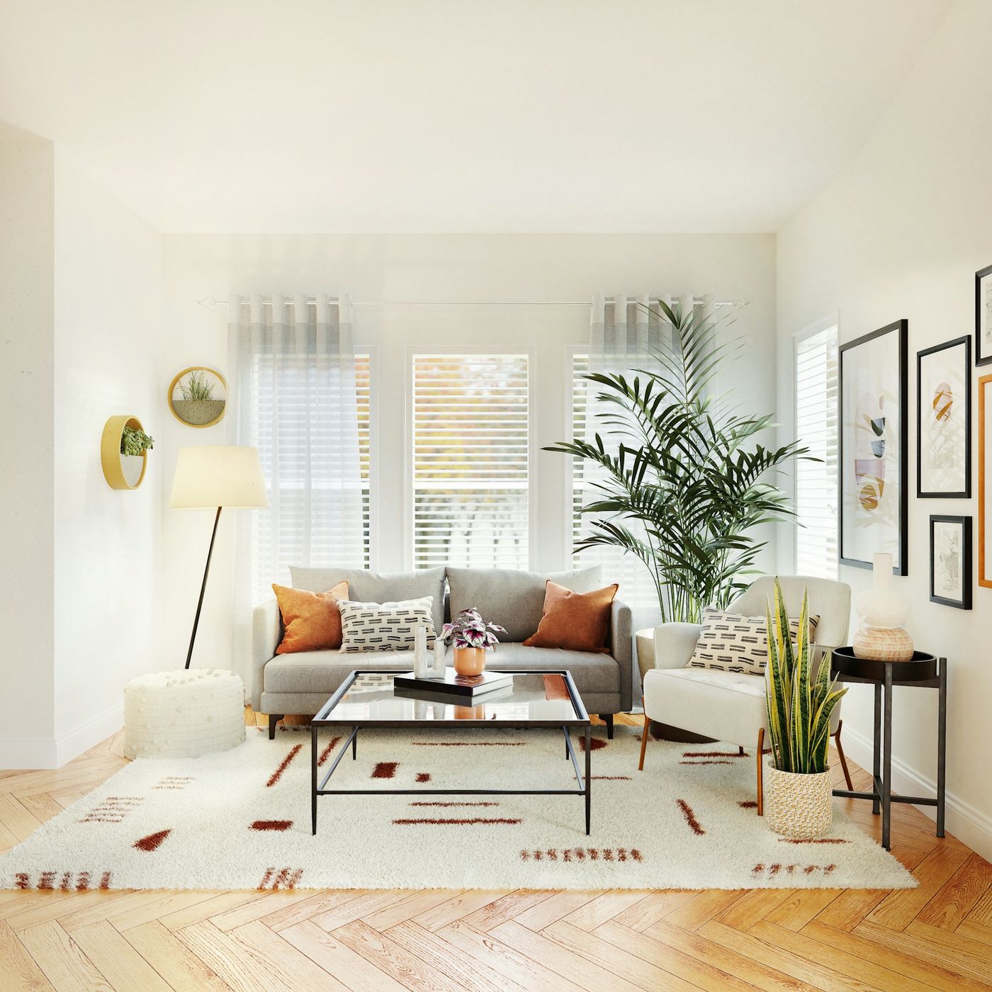 Living Rooms restored to a clean, comfortable condition