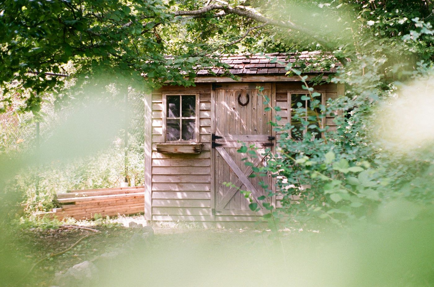 Damaged Garden Shed