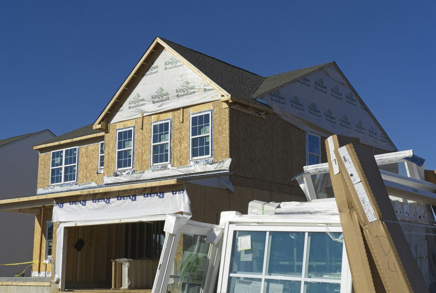 New Construction Homes junk removal in Apex, NC