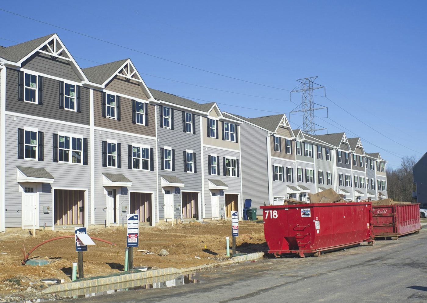 Townhomes junk removal in Cary, NC